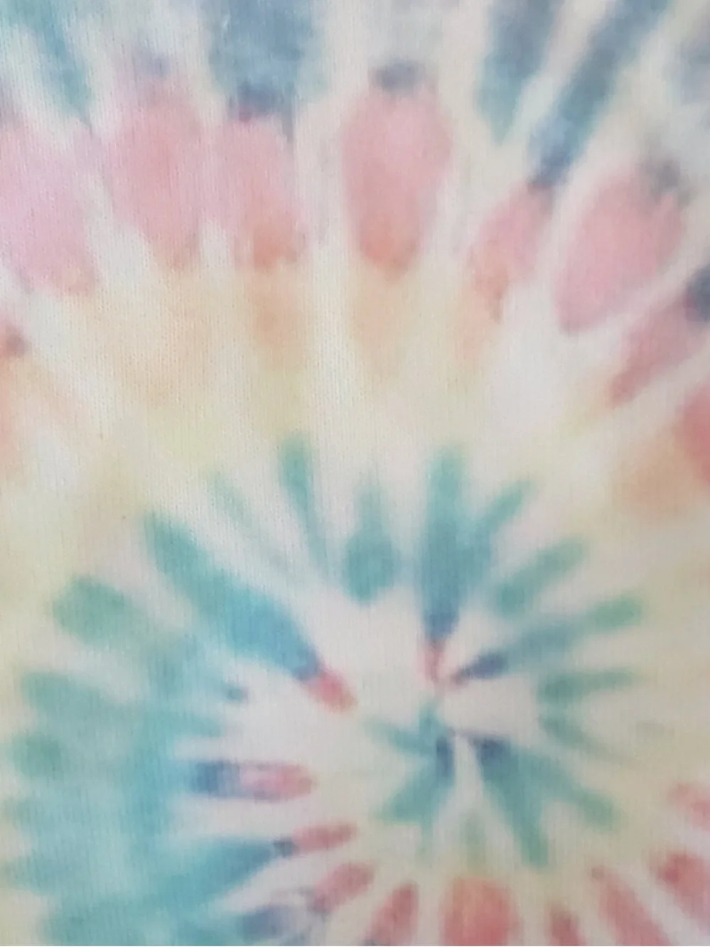 Top Paw Tie dye Rainbow hooded dog sweatshirt size small